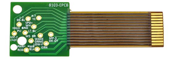 Impedancia controlada Flex PCB placa desnuda fábrica UL certificado industria de seguridad usada