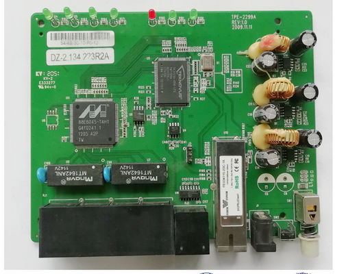 Asamblea de PCB de comunicación PCB rígido de 2 a 40 capas y PCB rígido-flexible de 1 a 10 capas para el campo de aplicación avanzado aguas abajo