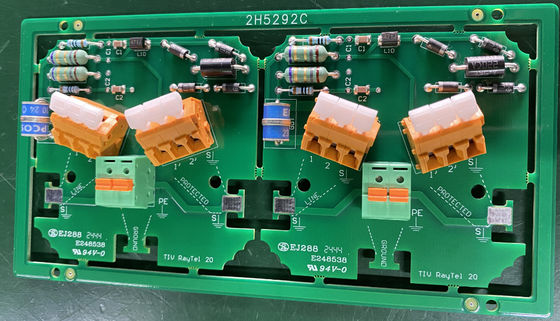 4 capas ENIG Placas de circuito PCB de acabado superficial para aplicaciones de comunicación
