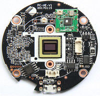 Suntek PCBA ensamblaje de placas de circuitos impresos forma redonda de 6 capas IPC clase 2