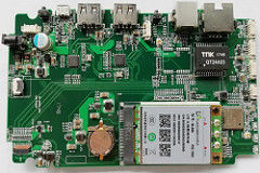 Ensamblaje de PCB de módulo Bluetooth personalizado con máscara de soldadura azul fabricado en Cabmodia y sin arancel estadounidense