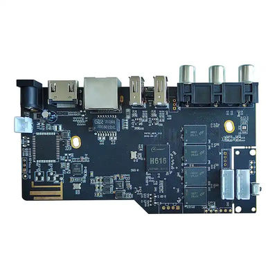 ENIG/OSP/HASL Conjunto de PCB de acabado de superficie de 8L con material base libre de halógenos y AOI de rayos X