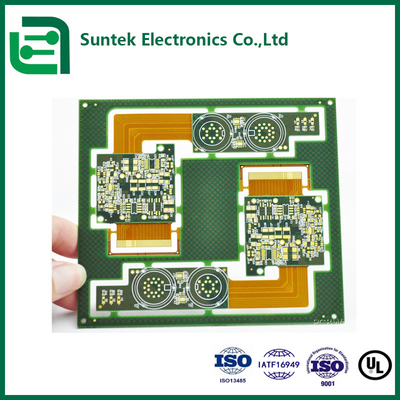 Ensamblaje de PCB PCBA de 1-6 capas con máscara de soldadura verde y espesor máximo de placa de 8,0 mm
