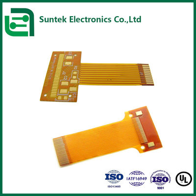Ensamblaje de PCB flexible de doble capa, grosor 0,5 mm, certificado UL