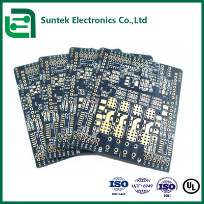 Ensamblaje de PCB de aluminio multicapa ENIG OEM / ODM Cumple con RoHS 100% Prueba E-Test AOI
