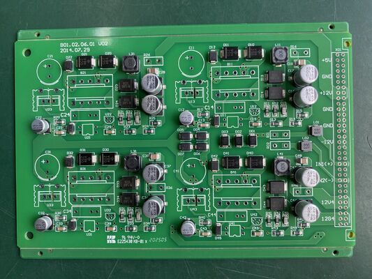 Diámetro de agujero mínimo 01 mm Ensamblaje de PCB de comunicación 6 capas de alta Tg170 y alta Tg180 optimizado para dispositivos de comunicación