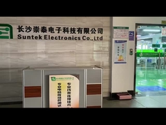 Bga a través del agujero de la fábrica de ensamblaje de PCB inmersión de oro ENIG 2U Dedo de oro